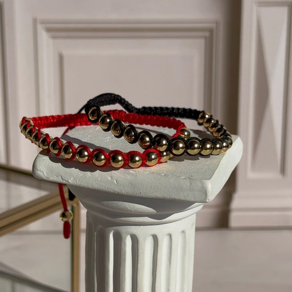 Pulsera Balín en Baño de oro