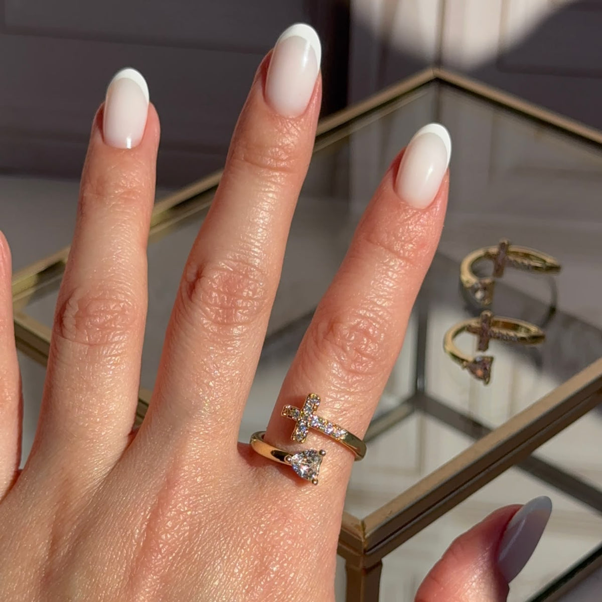 Anillo Cruz y Corazón