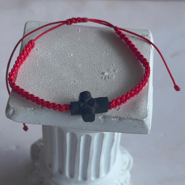 Pulsera Cruz Azabache