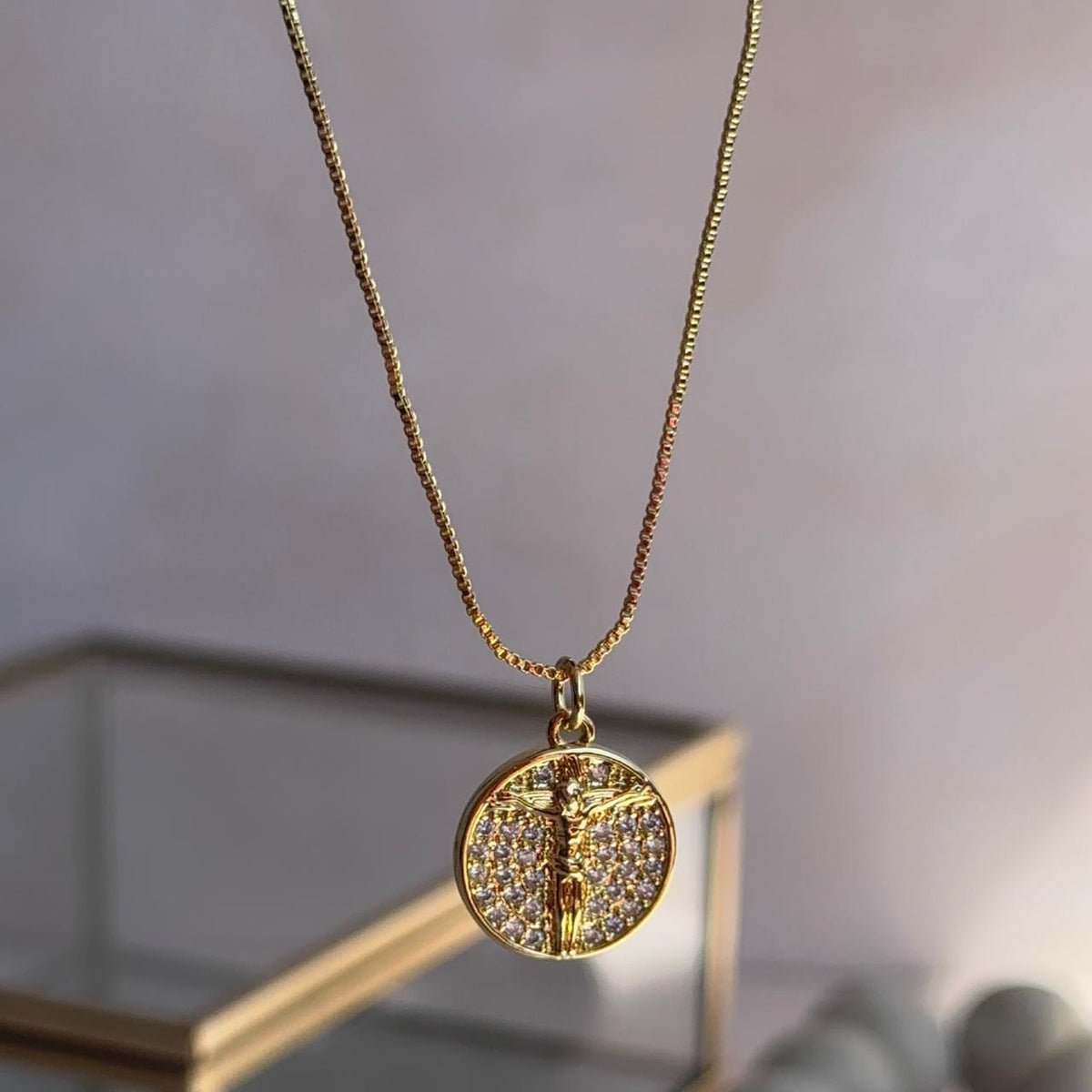 Collar Cristo Crucifijo