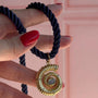 Collar Cordón de Seda Azul - Caracola