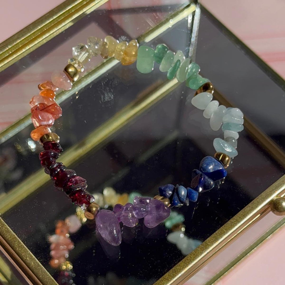 Pulsera Chips Cuarzo