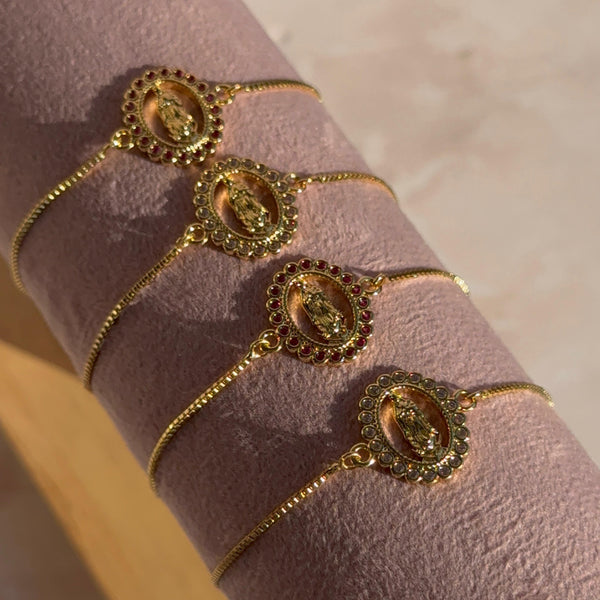 Pulsera Circones Virgen de Guadalupe