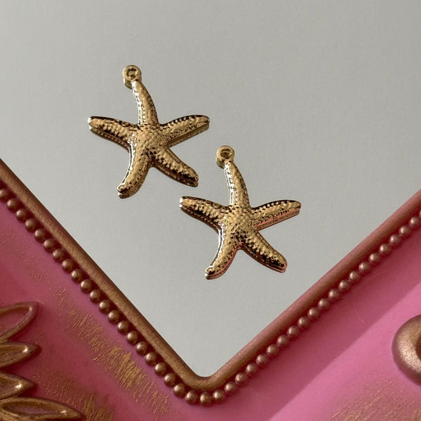 Charm Estrella de Mar Baño de oro