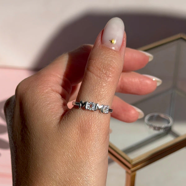 Anillo Mamá Plata 925